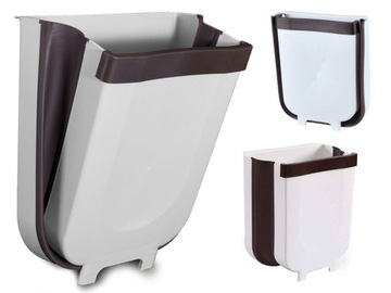 Verk 15830 Складная подвесная корзина - бело-коричневый