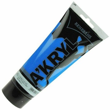 Farba akrylowa Renesans 40 błękit kobaltowy 200 ml