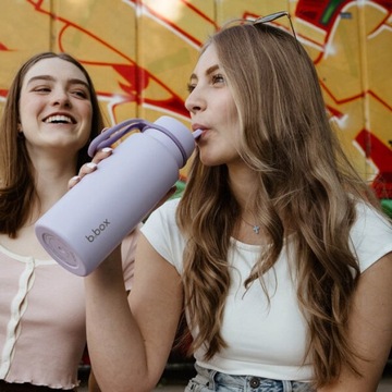 ТЕРМОБУТЫЛКА B.BOX THERMOS С СИНИМ НОСИКОМ, СТАЛЬНАЯ СТОРОНА БАССЕЙНА, 1 Л