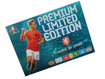 PANINI EURO 2020 LIMITED PREMIUM FRENKIE DE JONG