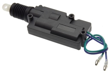 Płaski siłownik ze sprzęgłem do zamka centralnego