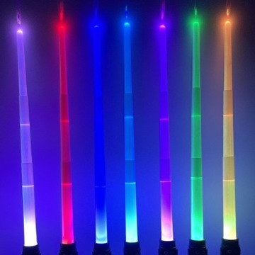 СВЕТОВОЙ МАС ЗВЕЗДНЫХ ВОЙН ТЕЛЕСКОПИЧЕСКИЙ СВЕТОВОЙ МАС СВЕТОДИОДНЫЙ ЗВУК 7 RGB