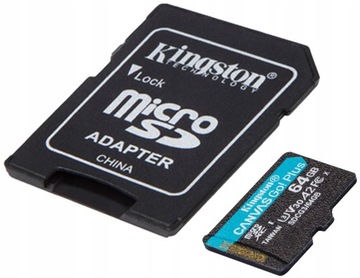 Karta microSD Kingston Canvas Go! Plus 64 GB