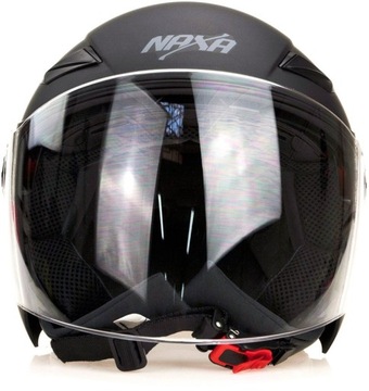 OTWARTY KASK MOTOCYKLOWY NAXA S21 M/B + BLENDA