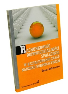 Rachunkowość odpowiedzialności społecznej w kształ