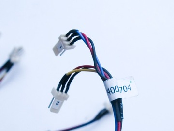 Кабель питания вентилятора Fujitsu, вилка с 4 на 2 x 3 контакта