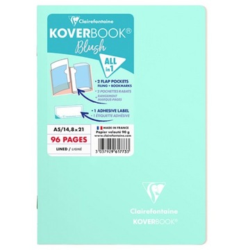 Zeszyt Blush A5 w linię 48 kart 14,8x21cm