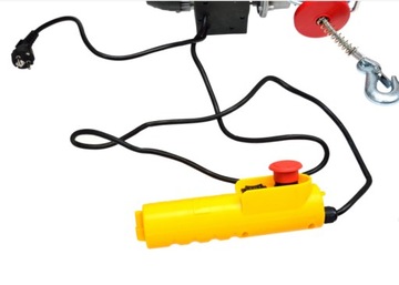 ЛЕБЕДКА 230В ЭЛЕКТРИЧЕСКАЯ ТРОСОВАЯ ЛЕБЕДКА 300КГ