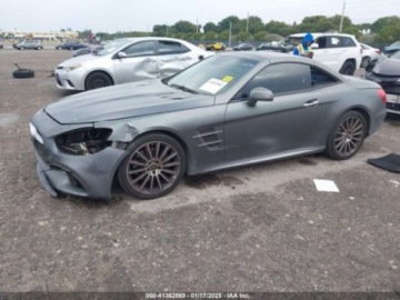 Mercedes SL R231 2018 Mercedes-Benz SL Sl 550 4.7 Benzyna 449KM, zdjęcie 4