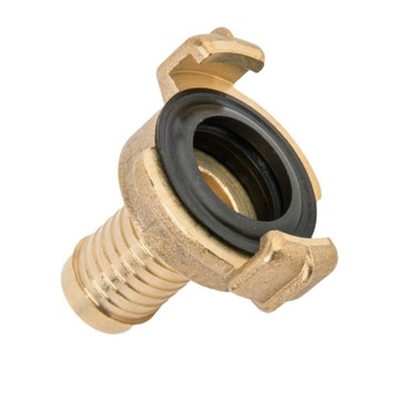 Złącze kłowe 1” na wąż 25mm mosiądz Bradas BR-GK104