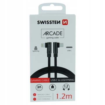 Kabel dla graczy DO IPHONE szybki USB-C Lightning