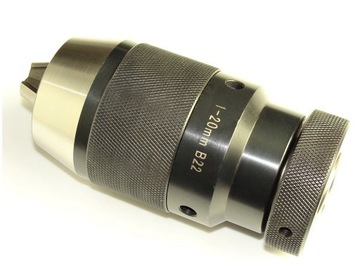 Uchwyt wiertarski samozaciskowy B22 1-20mm MASYWNY