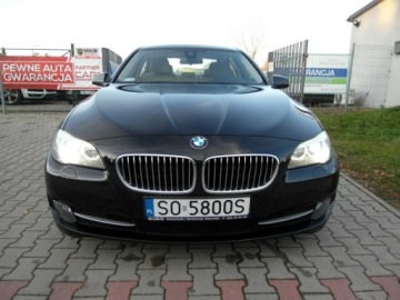 BMW Seria 5 F10-F11 Limuzyna 520d 184KM 2013 BMW Seria 5 Xenon Skora Navi Profesjonal Dociagi Head-Up 2.0 Diesel 184KM, zdjęcie 3