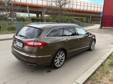 Ford Mondeo V Kombi 2.0 TDCi Bi-Turbo 210KM 2016 FORD MONDEO 2.0 210 KM NAJBOGATSZA OPCJA VIGNALE JASNE SKÓRY PANORAMA DACH, zdjęcie 3
