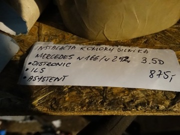 INSTALACE KOMORA MOTORU MERCEDES W166 W292 1