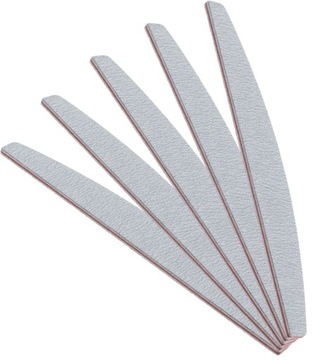 5 x Pilnik do Paznokci Zebra Łódka 100/180