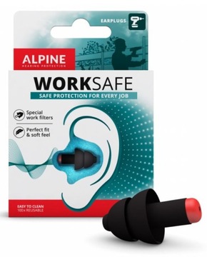 Alpine WorkSafe zatyczki douszne do pracy
