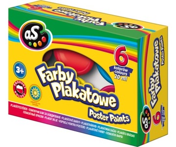 FARBY PLAKATOWE As Astra 6 kol. 20ml