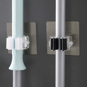 Самоклеящаяся ВЕШАЛКА-ДЕРЖАТЕЛЬ ЩЕТКИ ШВАБРА