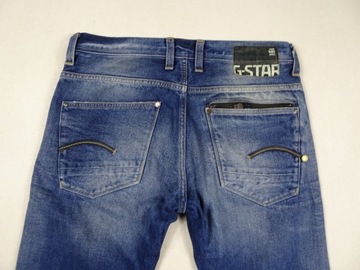G-Star G star Attass Spodnie Jeans 34/32 pas 90 cm