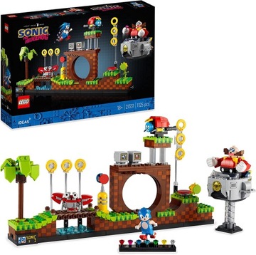 LEGO IDEAS SONIC THE HEDGEHOG - STREFA ZIELONEGO W