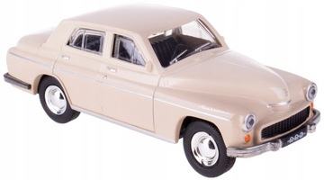 Welly Auto WARSZAWA 223 PRL Metalowy model 3D