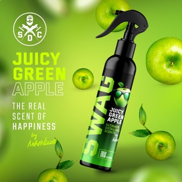 SWAG JUICY GREEN APPLE 150 МЛ APPLE АВТОМОБИЛЬНЫЙ АРОМАТ + АВТОМОБИЛЬНЫЙ КУЛОН