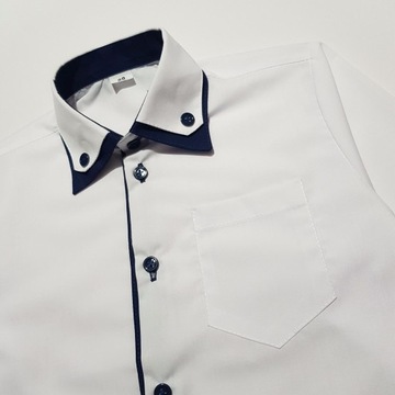 Деловая рубашка с длинными рукавами для МАЛЬЧИКОВ, белая