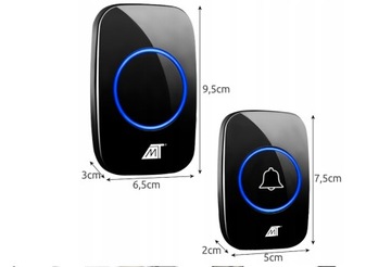 Беспроводной дверной звонок водонепроницаемый IP44