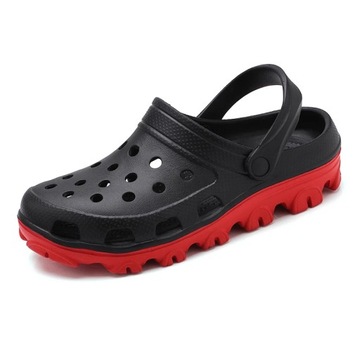 Summer Rubber Sandals Men Clogs Garden Shoes Size