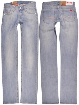 MUSTANG spodnie BLUE jeans GIRLS OREGON _ W25 L34