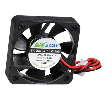 1 a 40x40x10mm DC 12V chłodzący bezszczotkowy