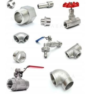 MUFA DN20 3/4'' GWINTOWANA INOX NIERDZEWNA KWASOODPORNA 3/4 aisi 316 A4