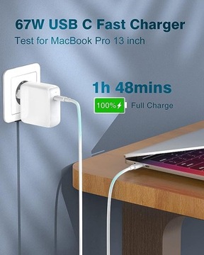 УНИВЕРСАЛЬНОЕ ЗАРЯДНОЕ УСТРОЙСТВО IFEART для MACBOOK DELL 65 Вт USB