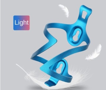 КЛЕТКА ДЛЯ БУТЫЛКИ, ДЕРЖАТЕЛЬ ДЛЯ ВЕЛОСИПЕДА, АЛЮМИНИЙ - СЕРЕБРЯНЫЙ