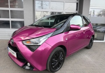 Toyota Aygo II Hatchback 3d Facelifting 1.0 VVT-i 72KM 2019 Toyota Aygo salon Polska ,Kamera cofania Benzyna 72KM, zdjęcie 22