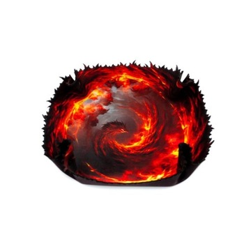 ПОДНОС ДЛЯ КУСОВ PREMIUM ПОДНОС ДЛЯ КОЛОС - ФЕНИКС С ЗОЛОТОЙ ОТДЕЛКОЙ 22X22 СМ