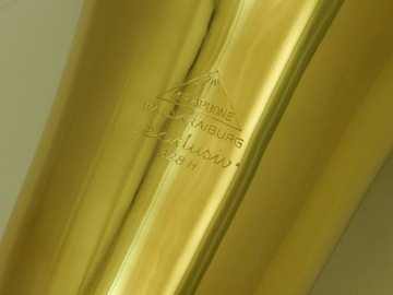 Тенор-саксгорн Miraphone Exklusive 328H Обзор футляра+мундштука DR24-126