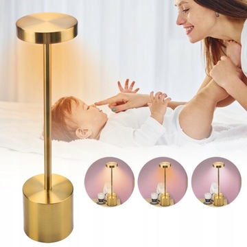 NASTAWNY LAMPKA NOCNA VINTAGE STEROWANIE DOTYKOWE