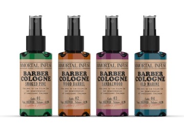 Immortal Infuse Barber Одеколон Деревянная бочка 50 мл
