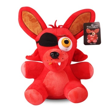 25CM PLUSZAK MASKOTKA FNAF BONNIE FOXY CHICA
