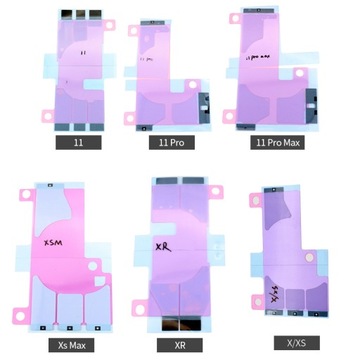 Taśma montażowa klej baterii do Iphone X/Xs