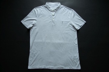 ALL SAINTS__KOSZULKA POLO PREMIUM LOGO PASKI__XL