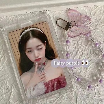 Держатель для фотокарт INS Crystal Butterfly, прозрачная заклепка для фото, 3 дюйма
