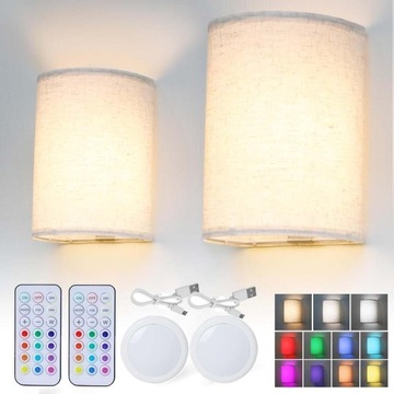 LAMPA ELEWACYJNA ŚCIENNA LED KINKIET 2STK MAT