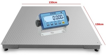 WAGA PLATFORMOWA 600kg LEGALIZACJA 2026 1,5x1,5m