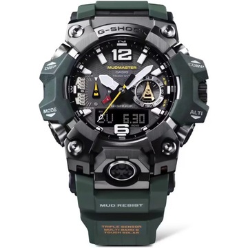 Zielony zegarek Casio G-Shock Mudmaster Carbon Core GWG-B1000-3AER