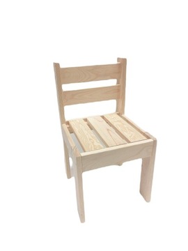 Krzesełko- dziecko-drewniane