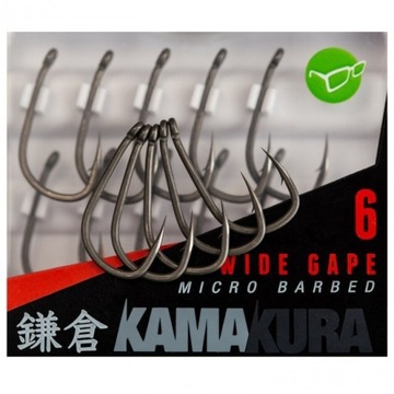 Korda Haczyki Wide Gape Kamakura nr 8 10 szt