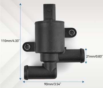 AUDI SEAT SKODA VOLKSWAGEN PROFESE ELEKTROMAGNETICKÝ VODY 2 PIN 4H0121671D